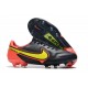 Zapatos Nike Tiempo Legend 9 Elite FG Negro Amarillo Rojo