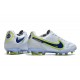 Zapatos Nike Tiempo Legend 9 Elite FG Blanco Azul