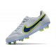 Zapatos Nike Tiempo Legend 9 Elite FG Blanco Azul