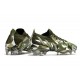 adidas Predator Edge.1 Low Cut FG Crystal Focus Oliva Plateado Metálico Magic Lima