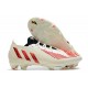 adidas Predator Edge.1 Low Cut FG Off Blanco Rojo Dorado Metálico