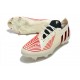 adidas Predator Edge.1 Low Cut FG Off Blanco Rojo Dorado Metálico