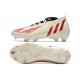 Bota adidas Predator Edge.1 FG Off Blanco Rojo Dorado Metálico