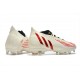Bota adidas Predator Edge.1 FG Off Blanco Rojo Dorado Metálico