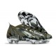 Bota adidas Predator Edge.1 FG Crystal Focus Oliva Plateado Magic Lima