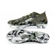 Bota adidas Predator Edge.1 FG Crystal Focus Oliva Plateado Magic Lima