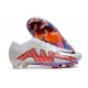 Nike Air Zoom Mercurial Vapor XV Elite FG Blanco Rojo