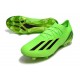 Adidas X Speedportal.1 FG Bota Solar Verde Negro Amarillo Solar