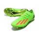 Adidas X Speedportal.1 FG Bota Verde Rojo