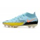 Nike Phantom GT 2 Elite DF FG Hielo Glaciar Negro Amarillo Strike