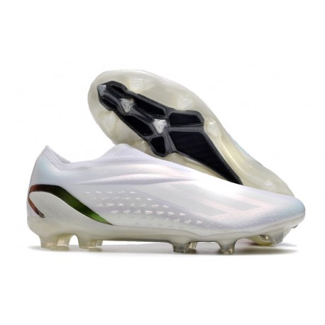 Bota de Fútbol Adidas X Speedportal+ FG Blanco