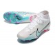 Bota Nike Air Zoom Mercurial Superfly 9 Elite FG Blanco Azul