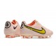 Zapatos Nike Tiempo Legend 9 Elite FG Guava Hielo Amarillo Strike Brillo de Atardecer
