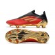adidas Botas Futbol X Speedflow+ FG Rojo Dorado Metálico Negro