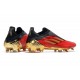 adidas Botas Futbol X Speedflow+ FG Rojo Dorado Metálico Negro