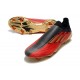 adidas Botas Futbol X Speedflow+ FG Rojo Dorado Metálico Negro