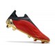 adidas Botas Futbol X Speedflow+ FG Rojo Dorado Metálico Negro