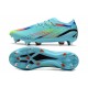 Bota de Futbol adidas X Speedportal.1 SG Transparente Agua Rojo Azul