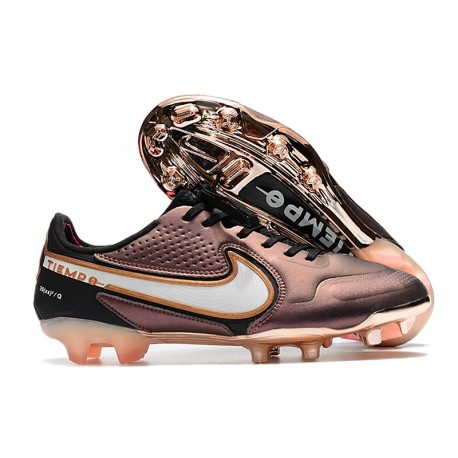 Zapatos Nike Tiempo Legend 9 Elite FG Morado Espacio Blanco