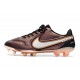 Zapatos Nike Tiempo Legend 9 Elite FG Morado Espacio Blanco