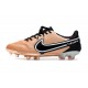 Zapatos Nike Tiempo Legend 9 Elite FG Cobre Metálico Blanco Negro