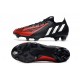 adidas Predator Edge.1 Low Cut FG Negro Blanco Rojo
