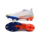 Bota adidas Predator Edge.1 FG Blanco Amarillo Solar Azul