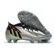 Bota adidas Predator Edge.1 FG Plateado Metálico Negro Amarillo Solar