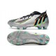 Bota adidas Predator Edge.1 FG Plateado Metálico Negro Amarillo Solar