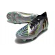 Bota adidas Predator Edge.1 FG Plateado Metálico Negro Amarillo Solar