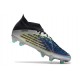 Bota adidas Predator Edge.1 FG Plateado Metálico Negro Amarillo Solar