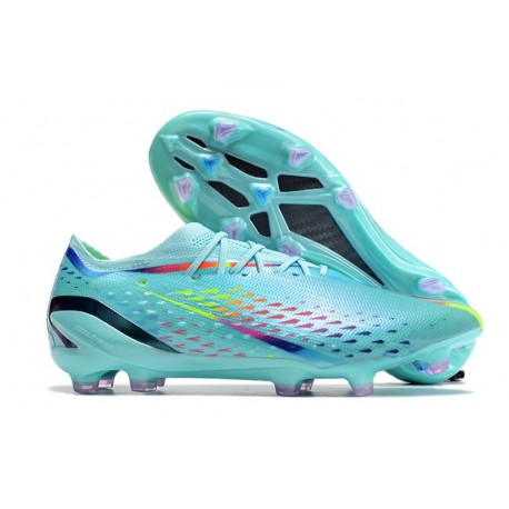 Adidas X Speedportal.1 FG Bota Transparente Agua Rojo Azul