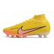 Nike Air Zoom Mercurial-Superfly 9 Elite AG Amarillo Naranja