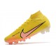 Nike Air Zoom Mercurial-Superfly 9 Elite AG Amarillo Naranja