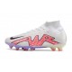 Nike Air Zoom Mercurial-Superfly 9 Elite AG Blanco Negro Leche De Coco