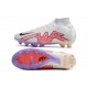 Nike Air Zoom Mercurial-Superfly 9 Elite AG Blanco Negro Leche De Coco