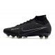 Nike Air Zoom Mercurial-Superfly 9 Elite AG Negro DK Gris Humo Cumbre Blanco Voltio