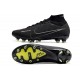 Nike Air Zoom Mercurial-Superfly 9 Elite AG Negro DK Gris Humo Cumbre Blanco Voltio