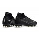 Nike Air Zoom Mercurial-Superfly 9 Elite AG Negro DK Gris Humo Cumbre Blanco Voltio