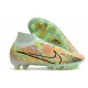 Nike Air Zoom Mercurial-Superfly 9 Elite AG Casi Verde Oscuro Azul Total Naranja