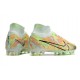 Nike Air Zoom Mercurial-Superfly 9 Elite AG Casi Verde Oscuro Azul Total Naranja