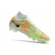 Nike Air Zoom Mercurial-Superfly 9 Elite AG Casi Verde Oscuro Azul Total Naranja