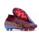 Nike Air Zoom Mercurial-Superfly 9 Elite AG KM Remolacha Oscura Mtlc Vivid Dorado