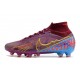 Nike Air Zoom Mercurial-Superfly 9 Elite AG KM Remolacha Oscura Mtlc Vivid Dorado