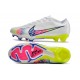 Nike Air Zoom Mercurial Vapor 15 Elite FG Blanco Rosa Volt