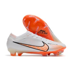 Nike Air Zoom Mercurial Vapor 15 Elite FG Blanco Naranja