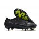 Nike Zoom Mercurial Vapor XV Elite SG Negro DK Gris Humo Cumbre Blanco Voltio