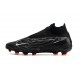 Bota Nike Phantom GX Elite DF Link FG Negro Cumbre Blanco Dk Gris Humo