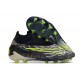 Bota Nike Phantom GX Elite DF Link FG Negro Voltio Blanco Azul Glow