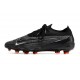 Nike Phantom Gx Gripknit FG Negro Cumbre Blanco Dk Gris Humo